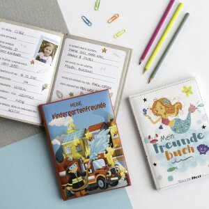 Agendă prieteni pompieri Goldbuch 15x21 cm, 88 pagini, pentru grădiniță