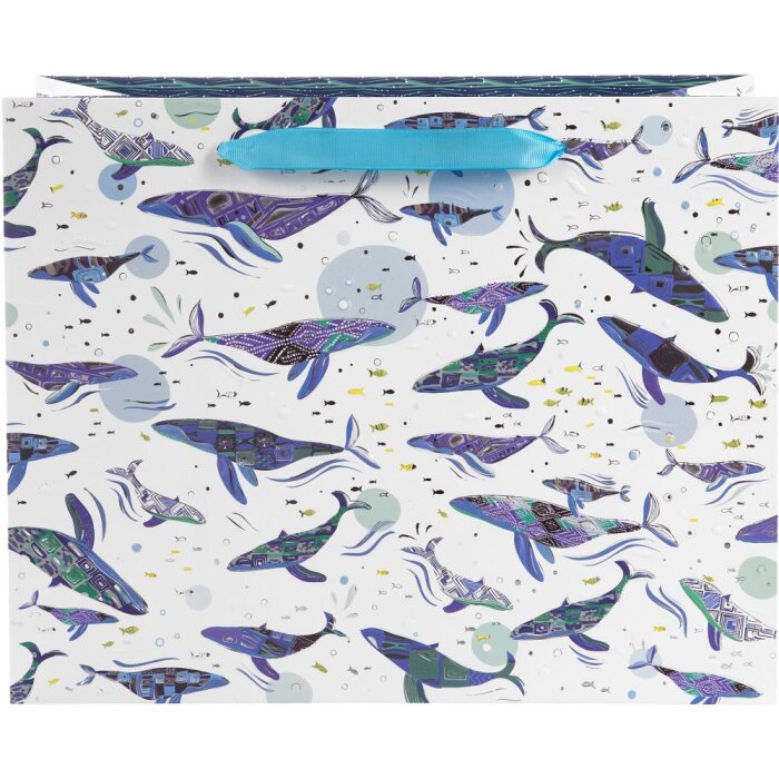 Goldbuch Geschenktasche Blue Ocean 27x13x33 cm