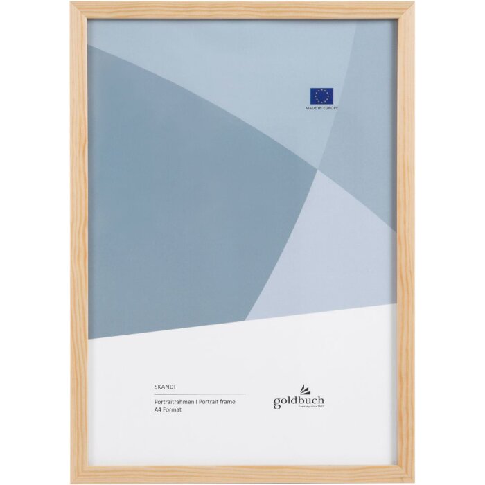Goldbuch ramă foto din lemn Skandi 21x30 cm natural profil normal bloc de sticlă