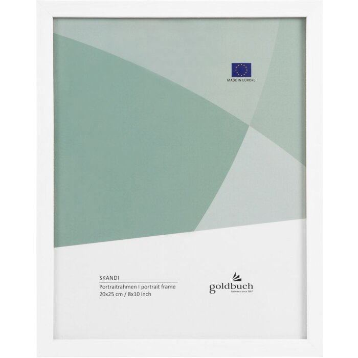 Rama foto din lemn Skandi 20x25 cm alb