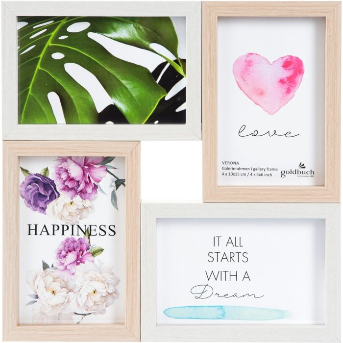 Galerie cadru Verona 4 fotografii 10x15 cm