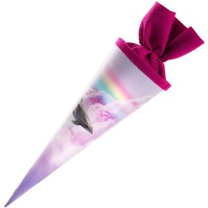 Goldbuch Schultüte 35 cm Delfine, farbenfroh mit...