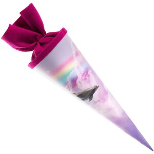 Goldbuch Con pentru Școală 35 cm Delfini, cu Închidere din Pâslă