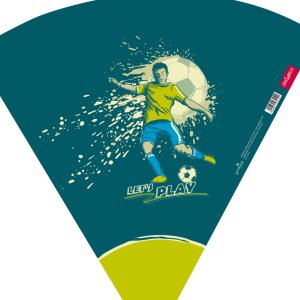 Tăiță de clasă Goldbuch Kicker 35 cm, roșie