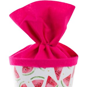 Goldbuch Schultüte 35 cm Melonen, Farbe: Melonen, Größe: 35 cm