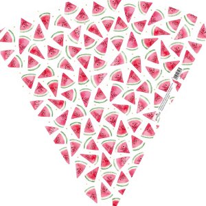 Goldbuch Schultüte 35 cm Melonen, Farbe: Melonen, Größe: 35 cm