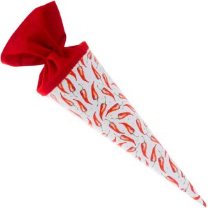 Tăiță de școală Goldbuch Chilis, 35 cm, cu închidere din piele de fișă