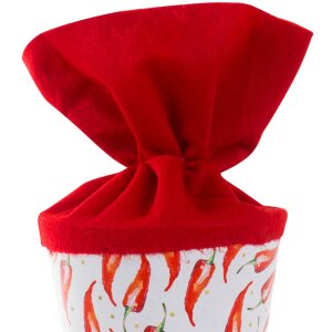 Tăiță de școală Goldbuch Chilis, 35 cm, cu închidere din piele de fișă