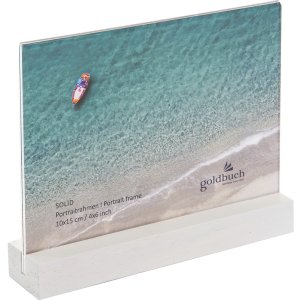 Goldbuch Acryl-Fotorahmen Solid 10x15 cm weiß