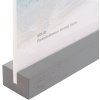 Goldbuch Acryl-Fotorahmen Solid 10x15 cm grau zum Hinstellen