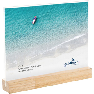 Cadru foto acrilic Solid 13x18 cm natural