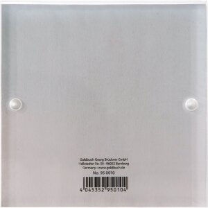 Goldbuch Acryl-Fotorahmen Pure 10x10 cm bis 15x20 cm, Gold, für Hinstellen