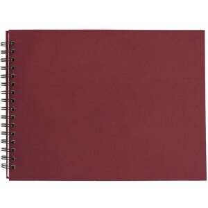 Album spiralat Panodia Manille roșu 23x34 cm 60 pagini crem pentru 180 fotografii