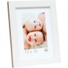 Deknudt S46JH1 Holzrahmen weiß mit holzfarbiger Rand