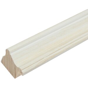 Deknudt S46LF1 Bilderrahmen weiß gemalt rustikal in...