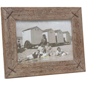 Deknudt S67TV1 Bilderrahmen aus Treibholz grau 10x15 cm...