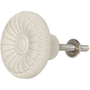 Buton de ușă Ø 4 cm - Clayre & Eef 64167