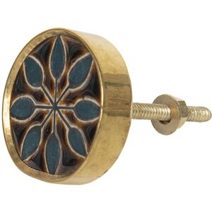 Buton ușă Ø 4 cm - Clayre & Eef 64166