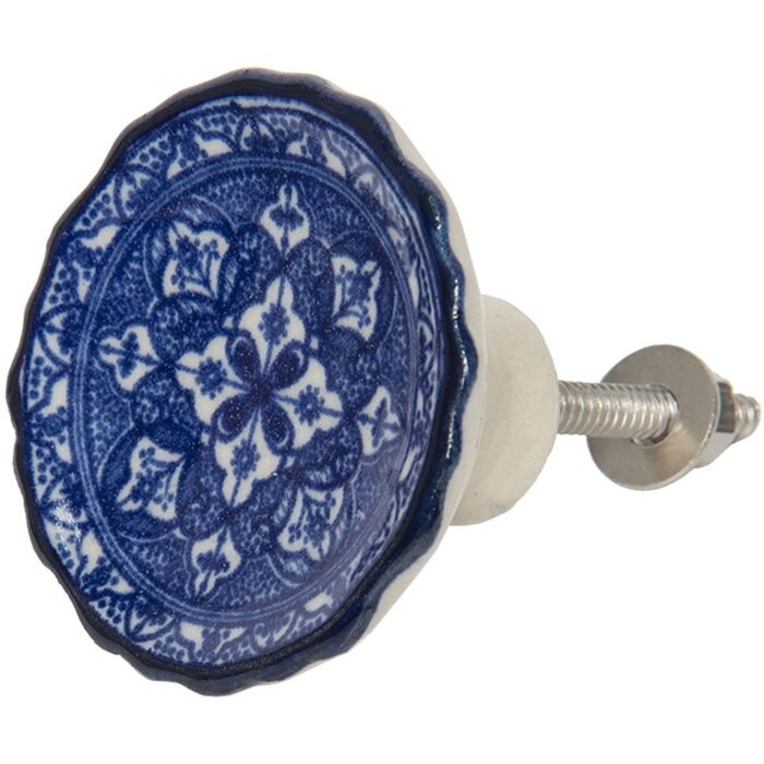 Buton ușă Ø 5 cm - Clayre & Eef 64184