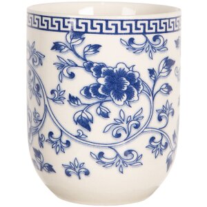 Clayre & Eef 6CEMU0087 Cană Porțelan albastru...