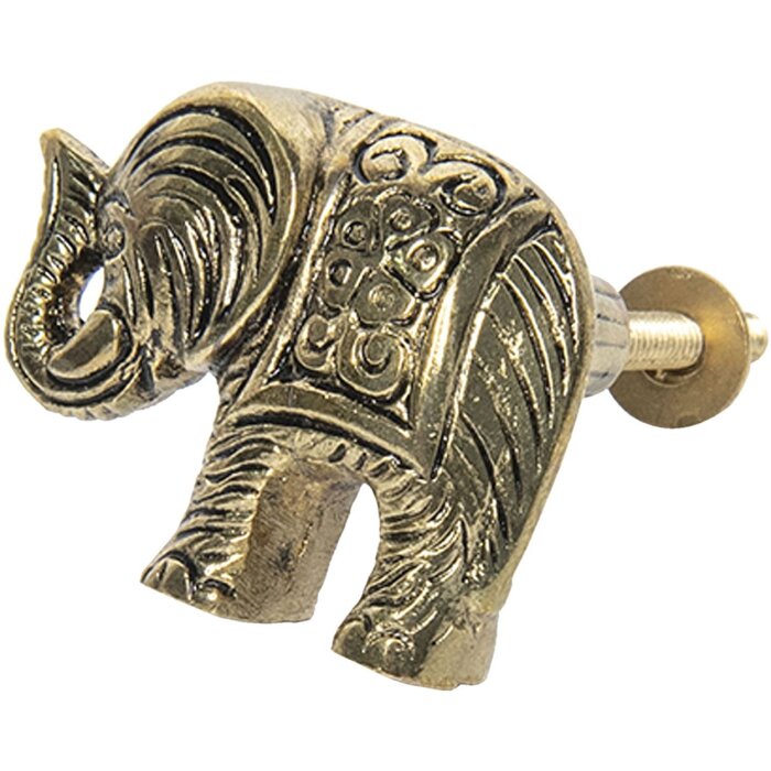 Buton ușă 5x4 cm - Clayre & Eef 64151