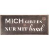 Semn cu text 30x13 cm - Clayre & Eef 6Y3619D