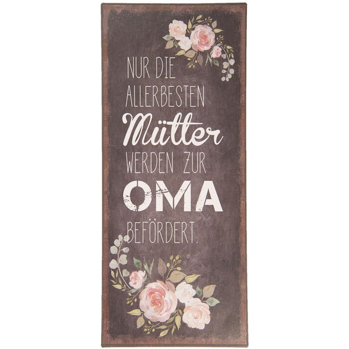 Text sign 13x30 cm - Clayre & Eef 6Y3640DZ