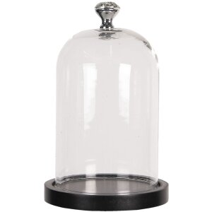 Borcan clopot din sticlă Ø 12x19 cm - 6GL2543