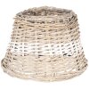 Clayre & Eef 6LAK0477 Abajur rattan natural Ø 23x16 cm E27