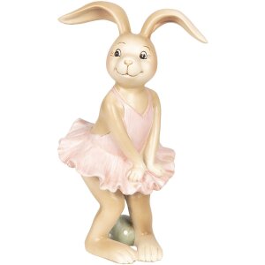 Clayre & Eef Dekoration Kaninchen Mädchen Multi...