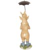 Decorațiune Iepuraș sub umbrelă 8x7x25 cm