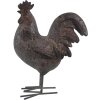 Clayre & Eef Decorațiune Cocoș 19x9x24 cm Multicolor