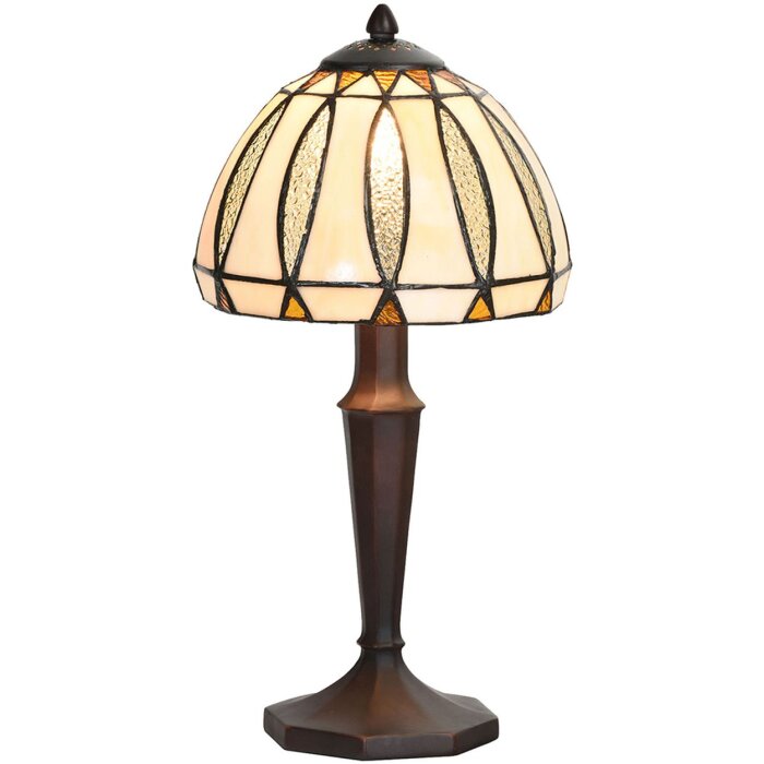 Lampă de masă Tiffany Ø 19x40 cm E14-40W - 5LL-5973