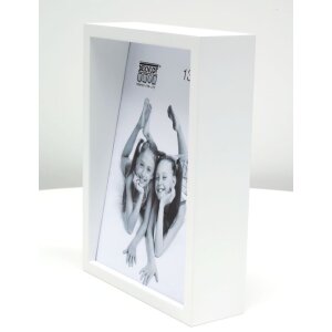 Deknudt S68QK1 Weißer Blockrahmen mit schräger...