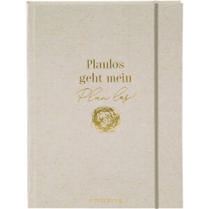 Notebook A5 punctat Planless planul meu se stinge!