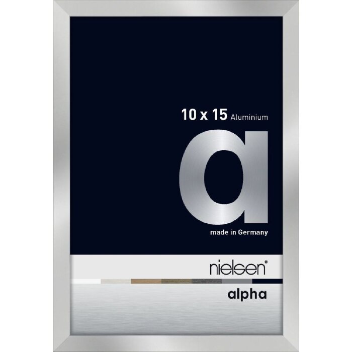 Nielsen aluminiu cadru Alpha 10x15 cm argint