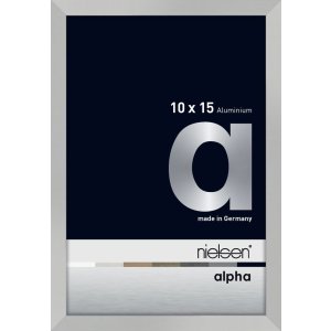 Nielsen aluminiu cadru Alpha 10x15 cm argint mat