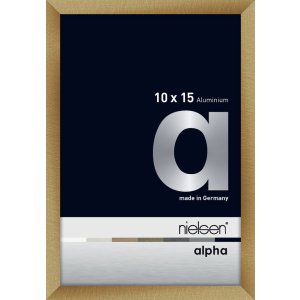 Nielsen aluminiu cadru Alpha 10x15 cm periat chihlimbar