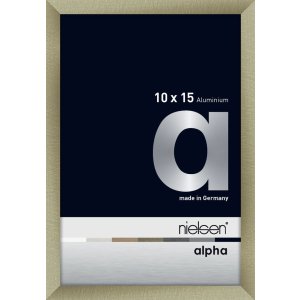 Nielsen aluminiu cadru Alpha 10x15 cm oțel inoxidabil periat