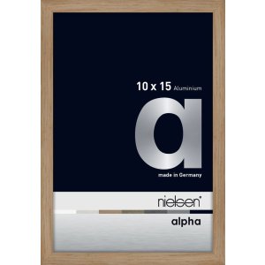 Nielsen aluminiu cadru Alpha 10x15 cm stejar