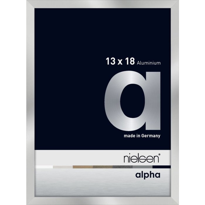 Nielsen aluminiu cadru Alpha 13x18 cm argint