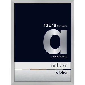 Nielsen aluminiu cadru Alpha 13x18 cm argint mat