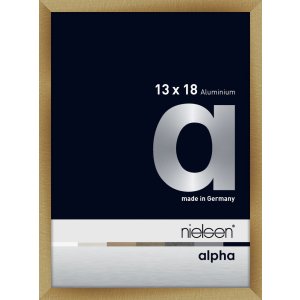 Nielsen aluminiu cadru Alpha 13x18 cm periat chihlimbar