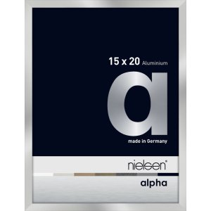 Nielsen aluminiu cadru Alpha 15x20 cm argint