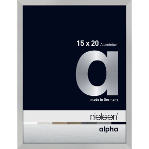 Nielsen aluminiu cadru Alpha 15x20 cm argint mat