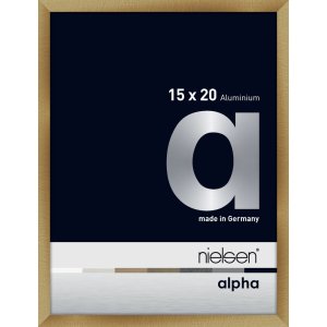 Nielsen aluminiu cadru Alpha 15x20 cm periat chihlimbar