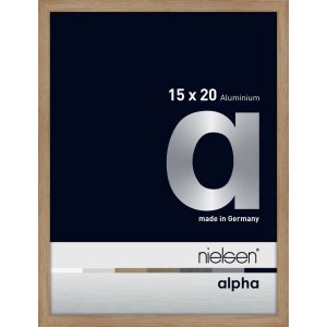 Nielsen aluminiu cadru Alpha 15x20 cm stejar