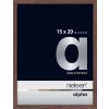 Nielsen aluminiu cadru Alpha 15x20 cm wengé lumina