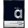 Nielsen aluminiu cadru Alpha 18x24 cm anodizat negru lucios