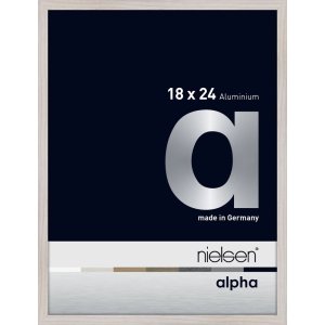 Nielsen aluminiu cadru Alpha 18x24 cm stejar alb